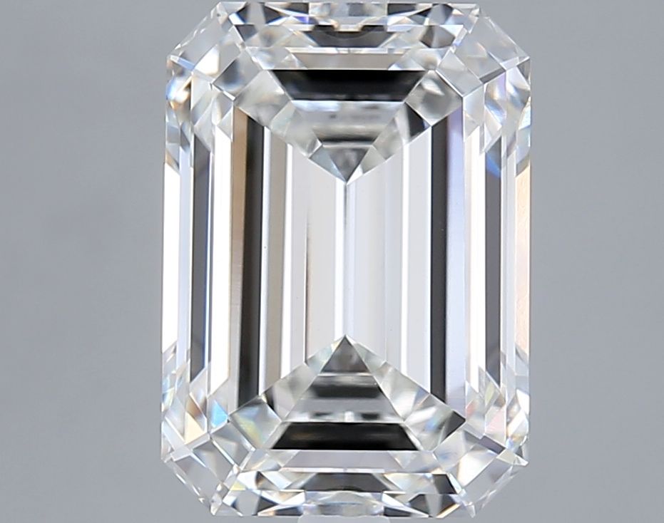 6.03 ct. emerald Lab Grown Diamond front image