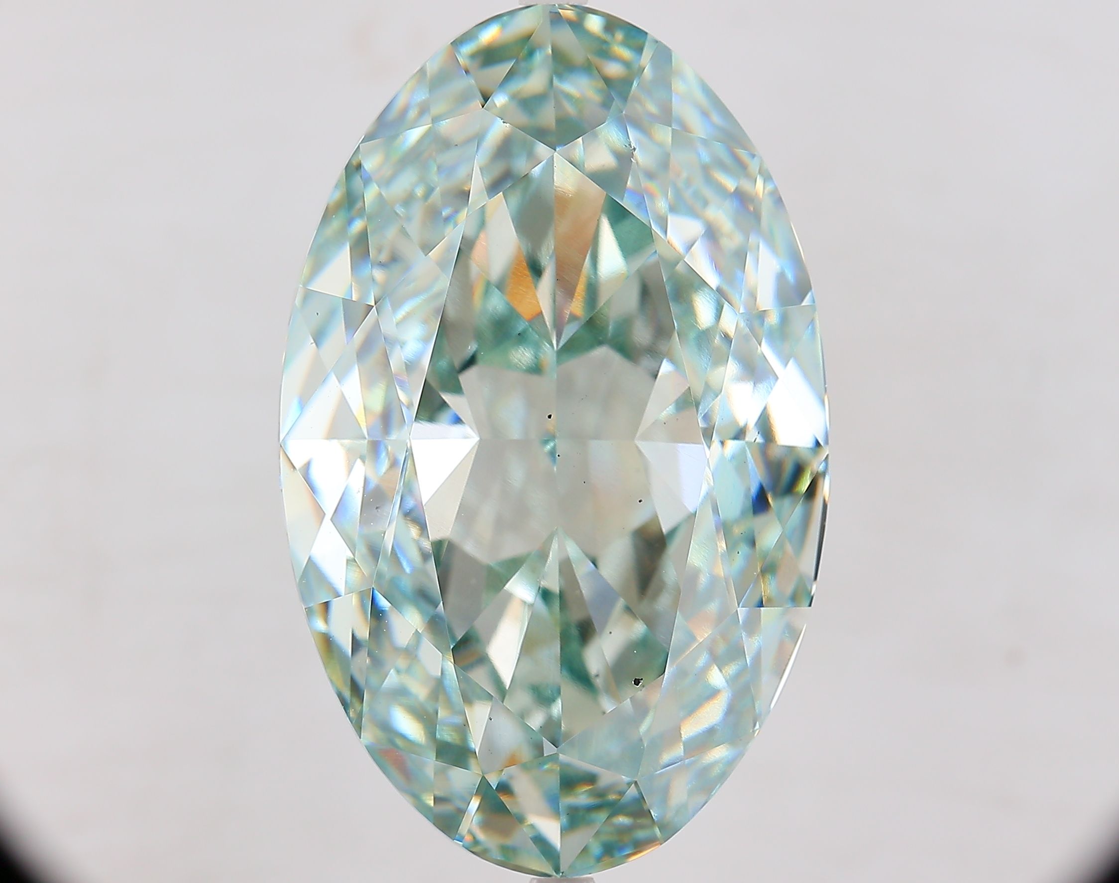 34.04 ct. oval Lab Grown Diamond front image