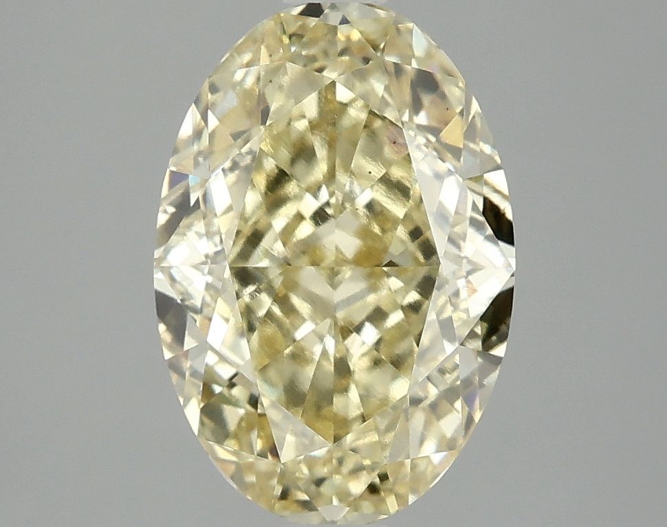 3.08 ct. oval Lab Grown Diamond front image