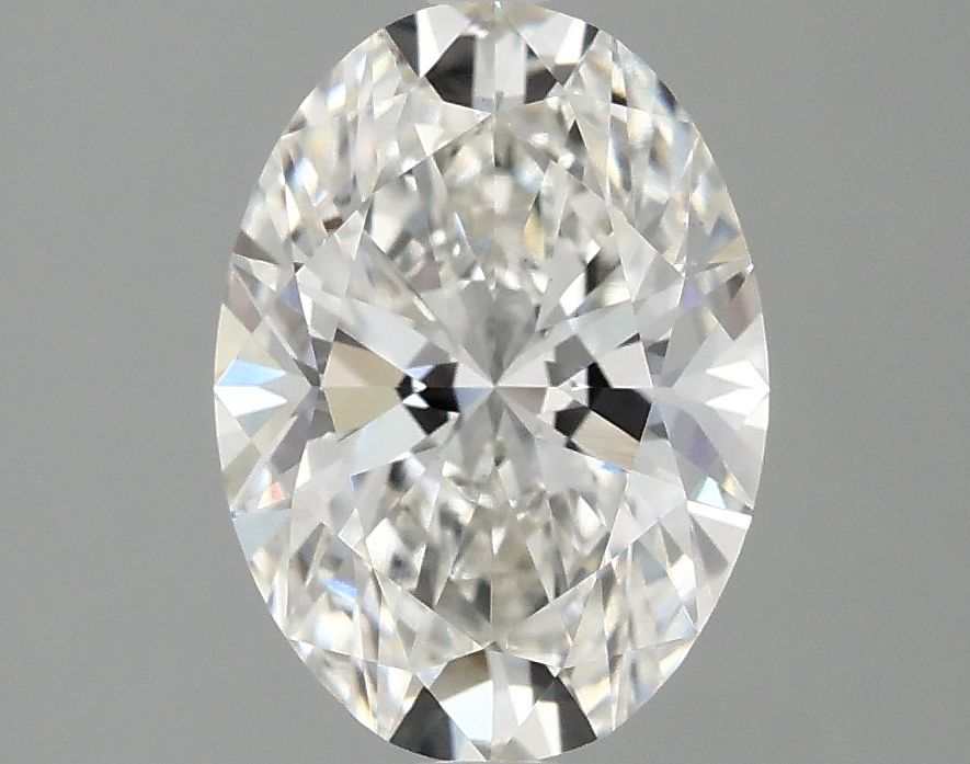 2.10 ct. oval Lab Grown Diamond front image