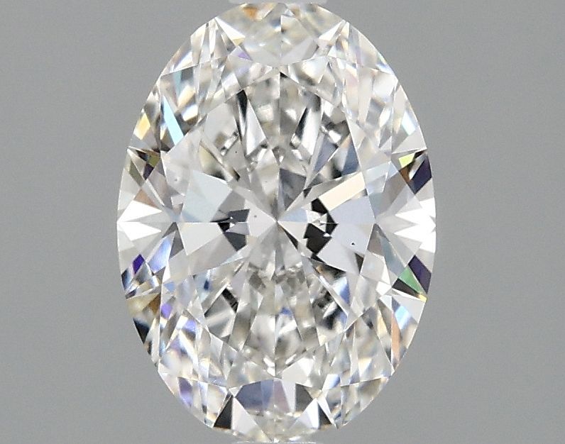 1.57 ct. oval Lab Grown Diamond front image