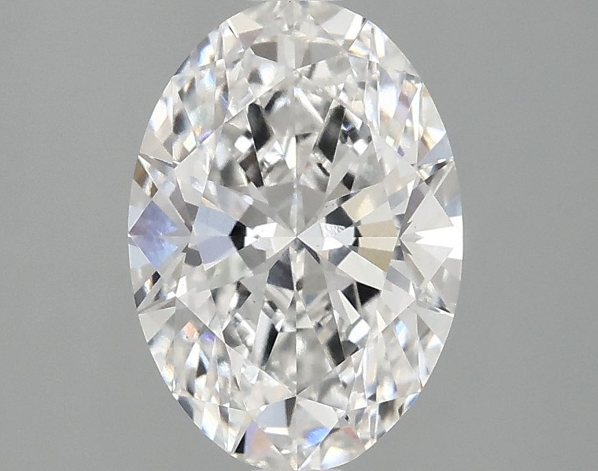 2.10 ct. oval Lab Grown Diamond front image