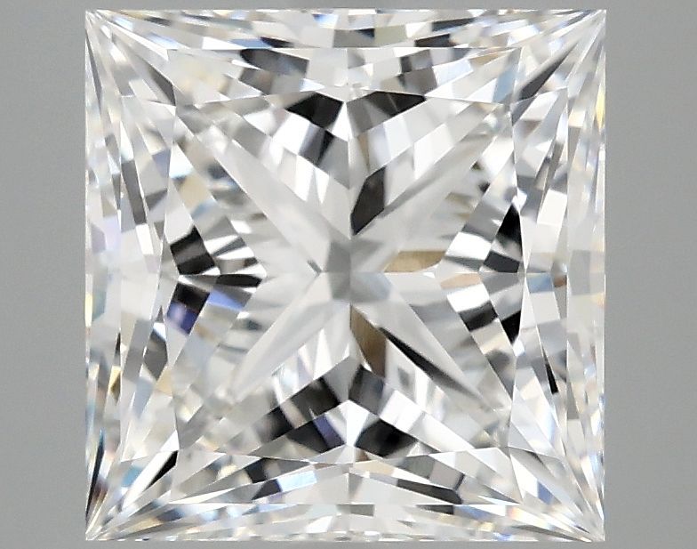 4.02 ct. princess Lab Grown Diamond front image