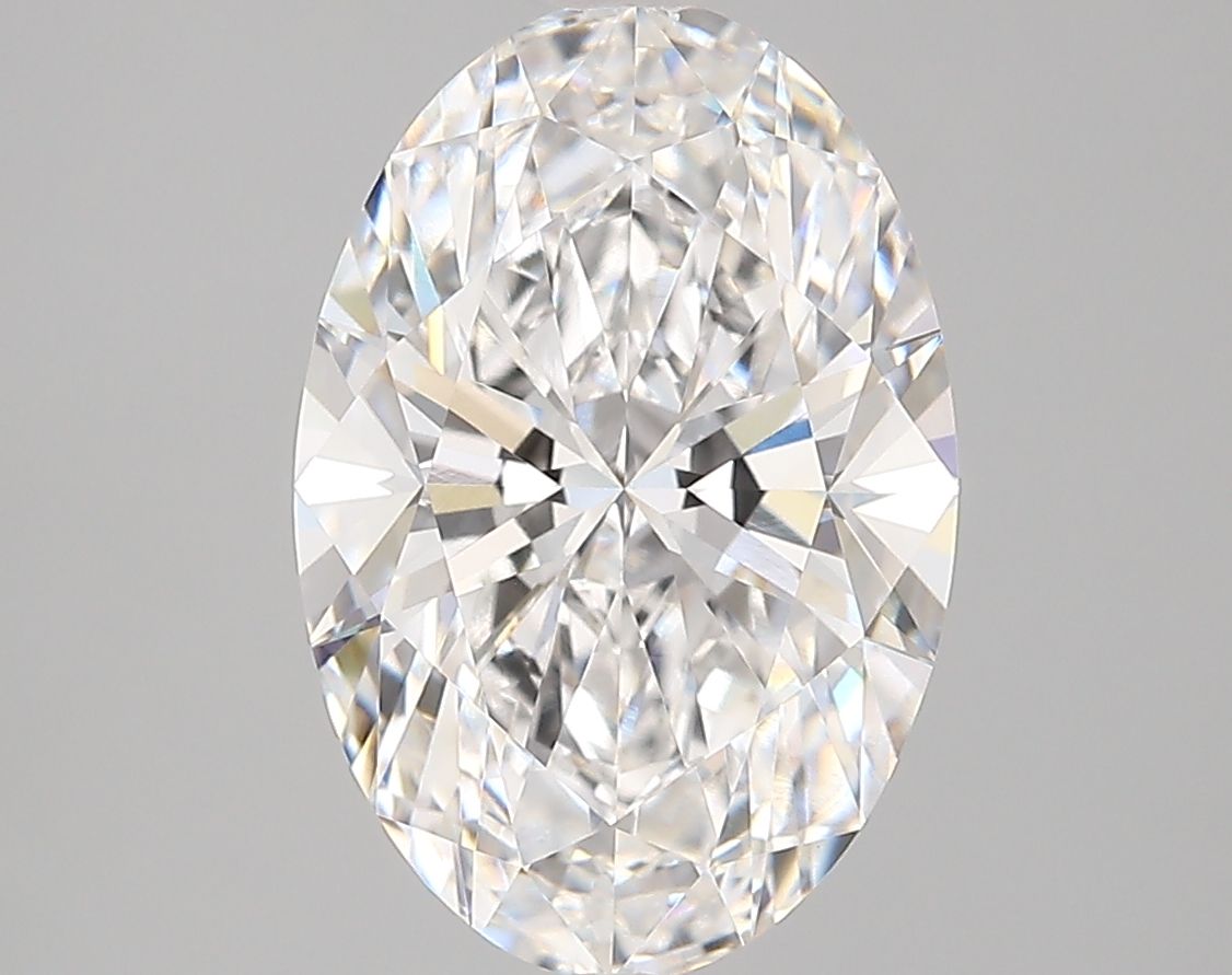3.70 ct. oval Lab Grown Diamond front image