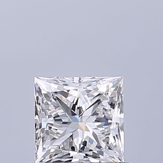 0.67 ct. princess Lab Grown Diamond front image