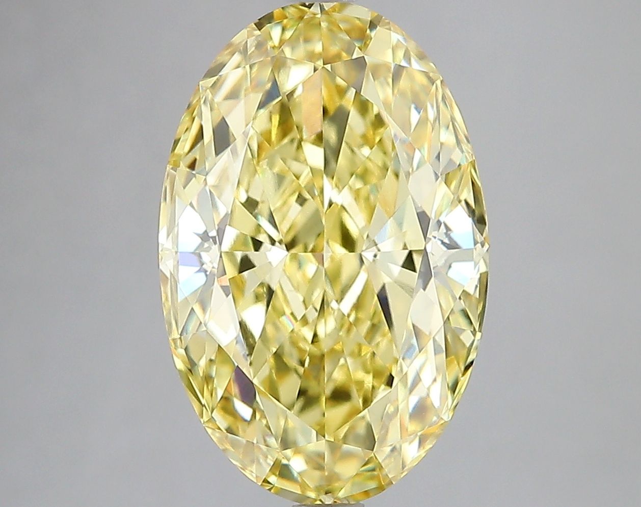 5.77 ct. oval Lab Grown Diamond front image