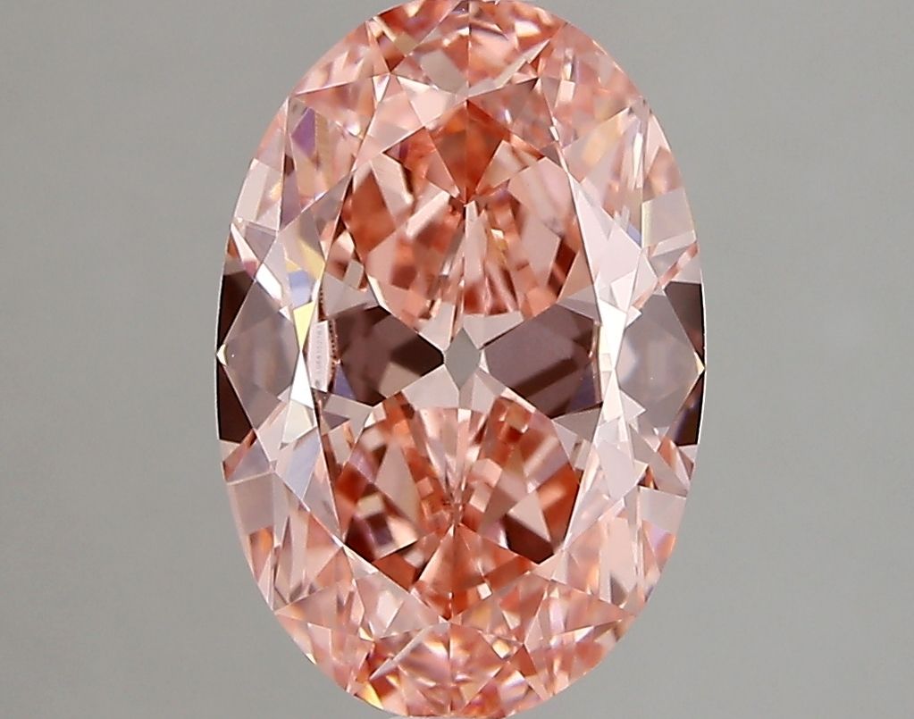 2.75 ct. oval Lab Grown Diamond front image