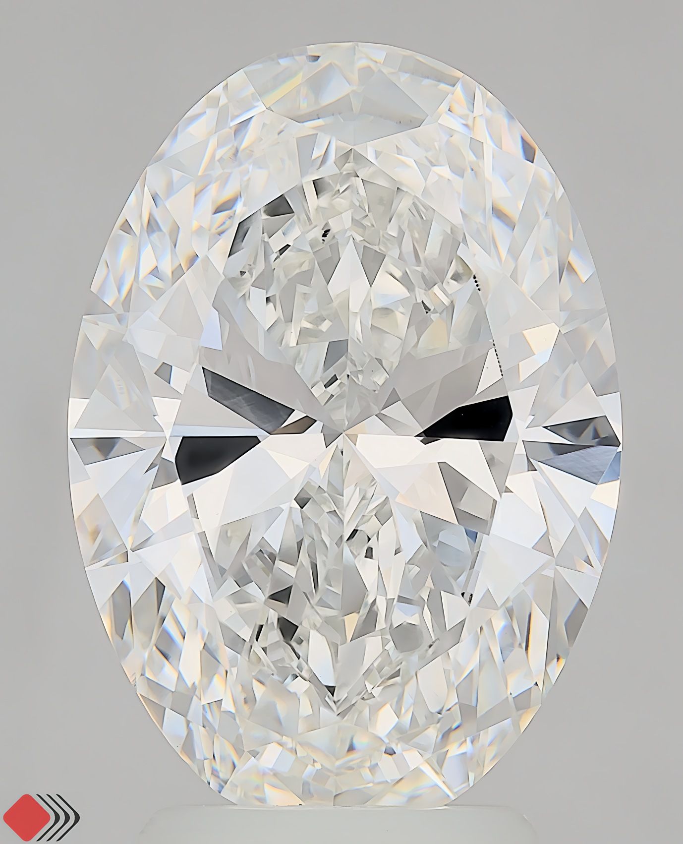 3.57 ct. oval Lab Grown Diamond front image