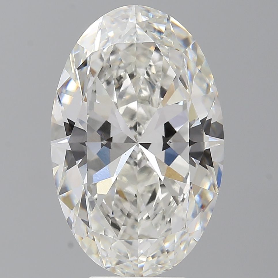 7.48 ct. oval Lab Grown Diamond front image