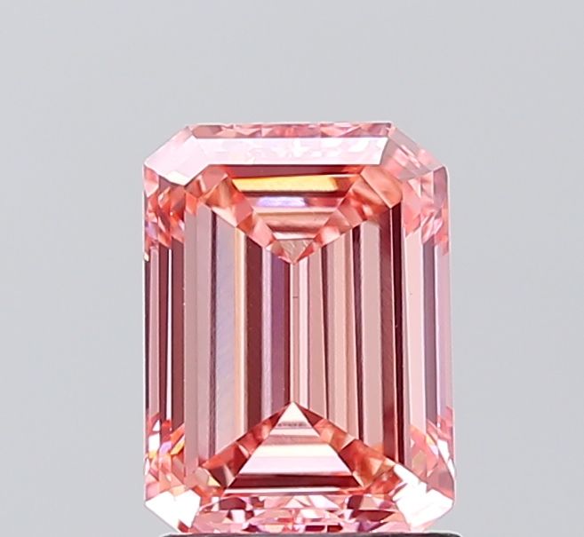 1.74 ct. emerald Lab Grown Diamond front image