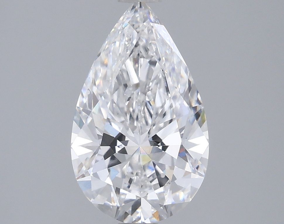 2.01 carat e VS2 EX Cut IGI pear diamond