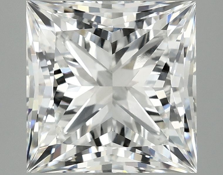 4.05 ct. princess Lab Grown Diamond front image
