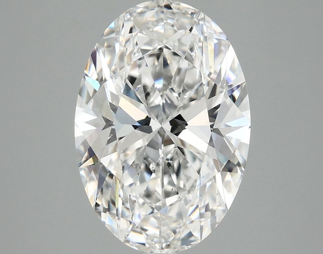4.02 ct. oval Lab Grown Diamond front image