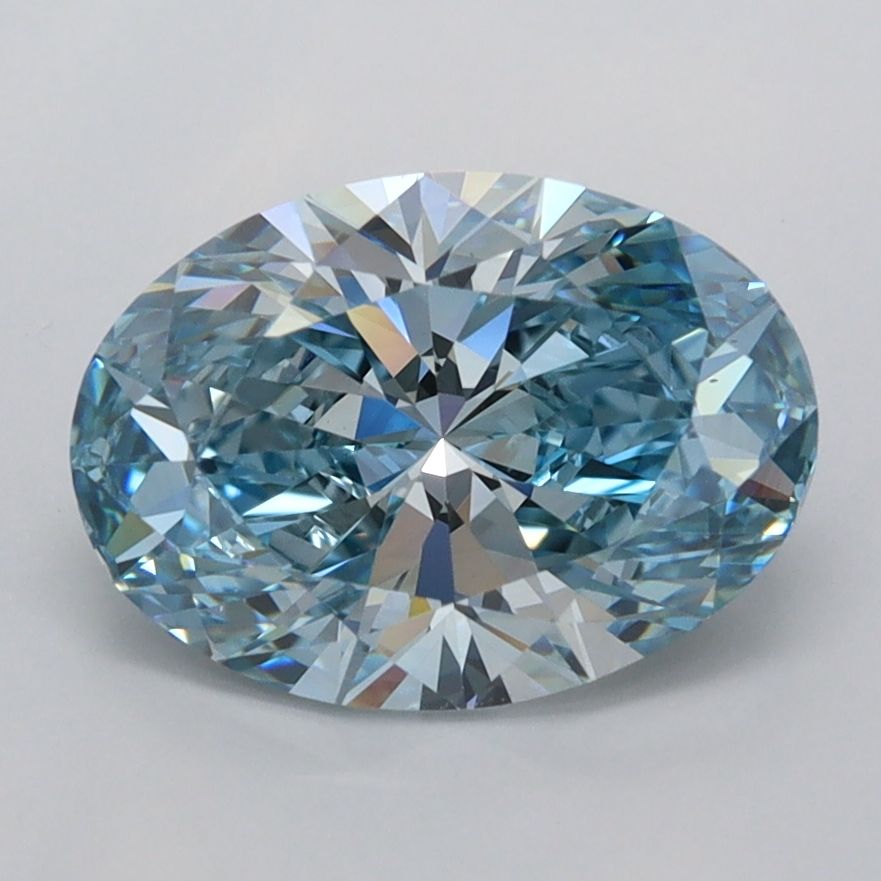 2.09 ct. oval Lab Grown Diamond front image