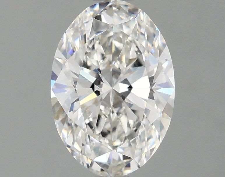 1.38 ct. oval Lab Grown Diamond front image
