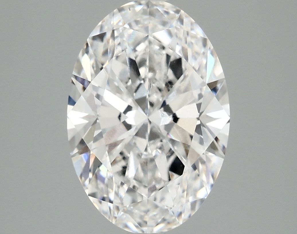 2.92 ct. oval Lab Grown Diamond front image