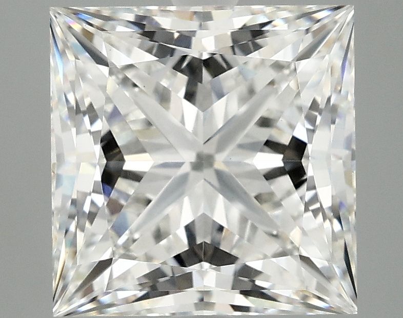 4.19 ct. princess Lab Grown Diamond front image