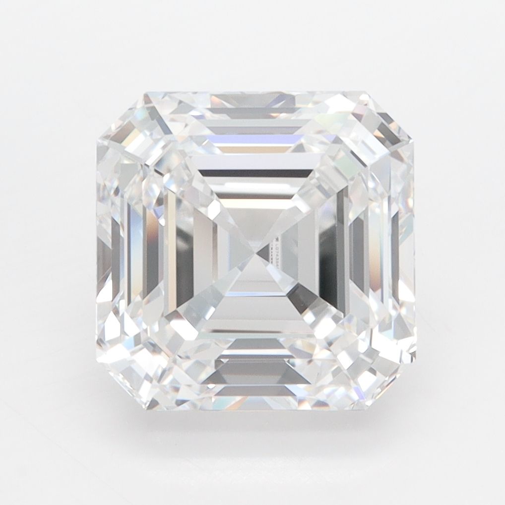 Diament LG asscher, 4.09 ct, D, VVS1