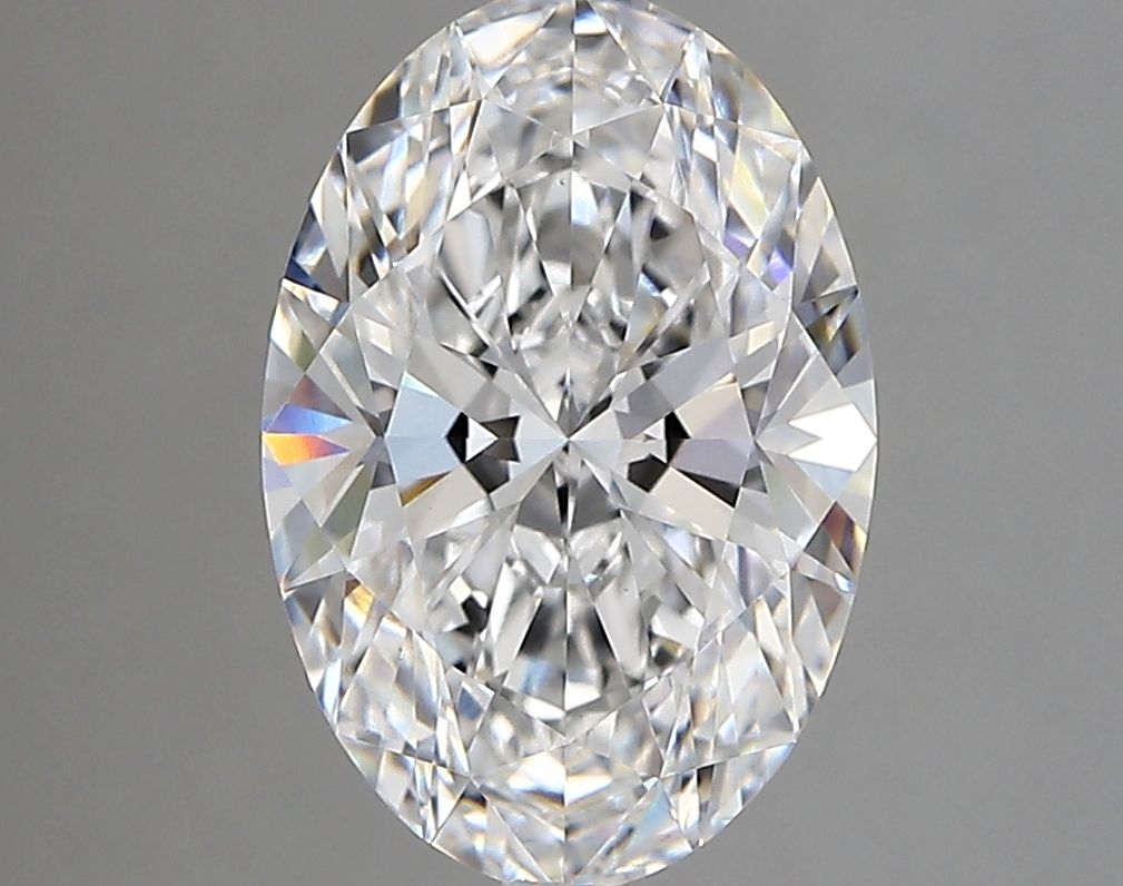 2.74 ct. oval Lab Grown Diamond front image