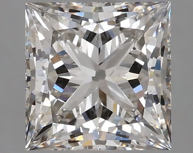 2.10 ct. princess Lab Grown Diamond front image