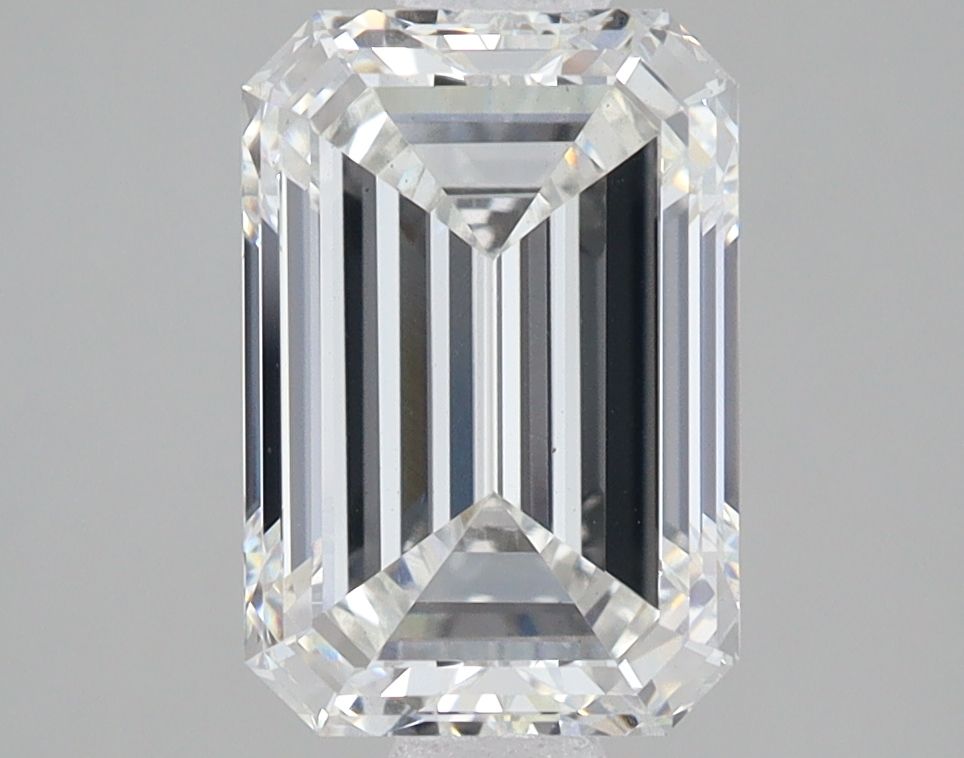 3.02 ct. emerald Lab Grown Diamond front image
