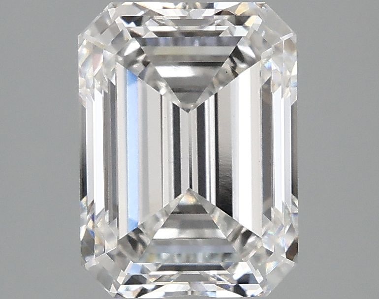 2.57 ct. emerald Lab Grown Diamond front image
