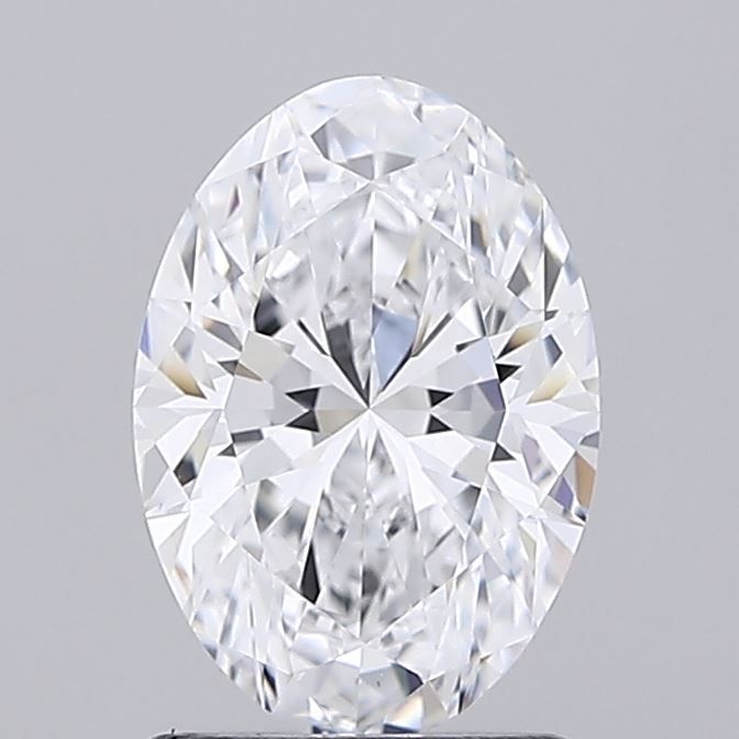 1.37 ct. oval Lab Grown Diamond front image