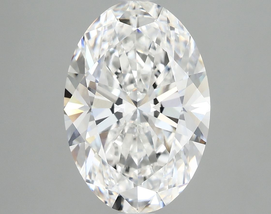 4.10 ct. oval Lab Grown Diamond front image