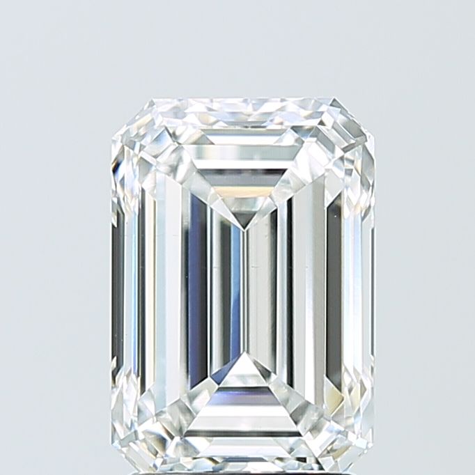 3.04 ct. emerald Lab Grown Diamond front image
