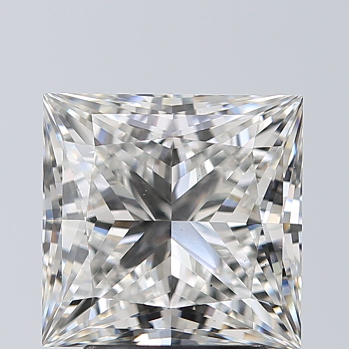 2.71 ct. princess Lab Grown Diamond front image