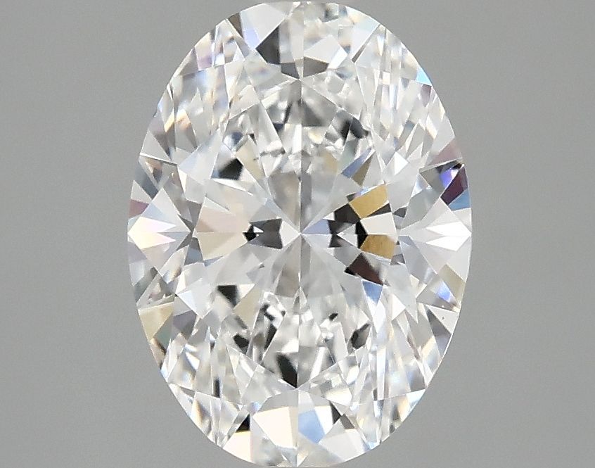2.06 ct. oval Lab Grown Diamond front image