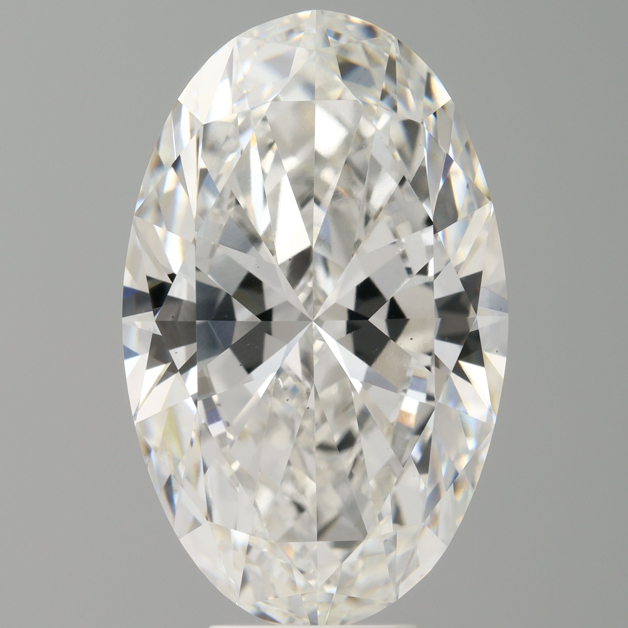 8.04 ct. oval Lab Grown Diamond front image