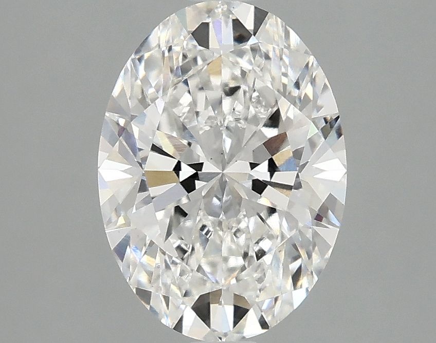 2.06 ct. oval Lab Grown Diamond front image
