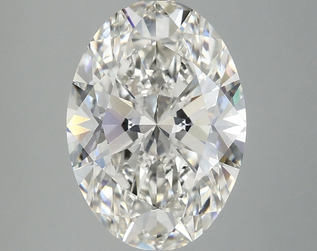 4.02 ct. oval Lab Grown Diamond front image