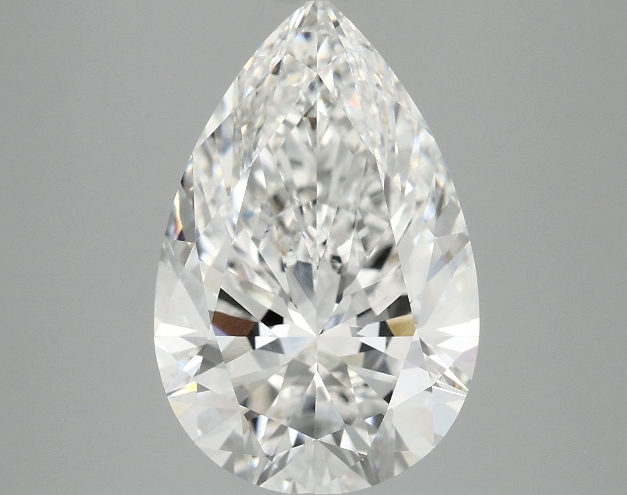 5.07 ct. pear Lab Grown Diamond front image