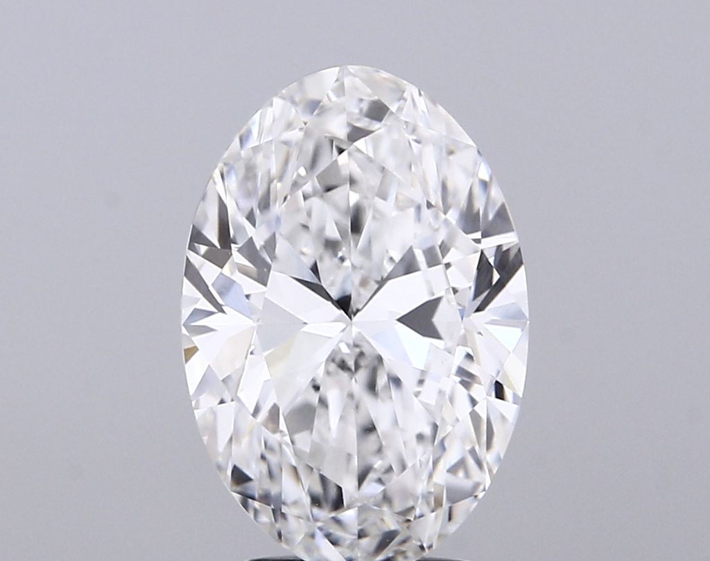 3.06 ct. oval Lab Grown Diamond front image