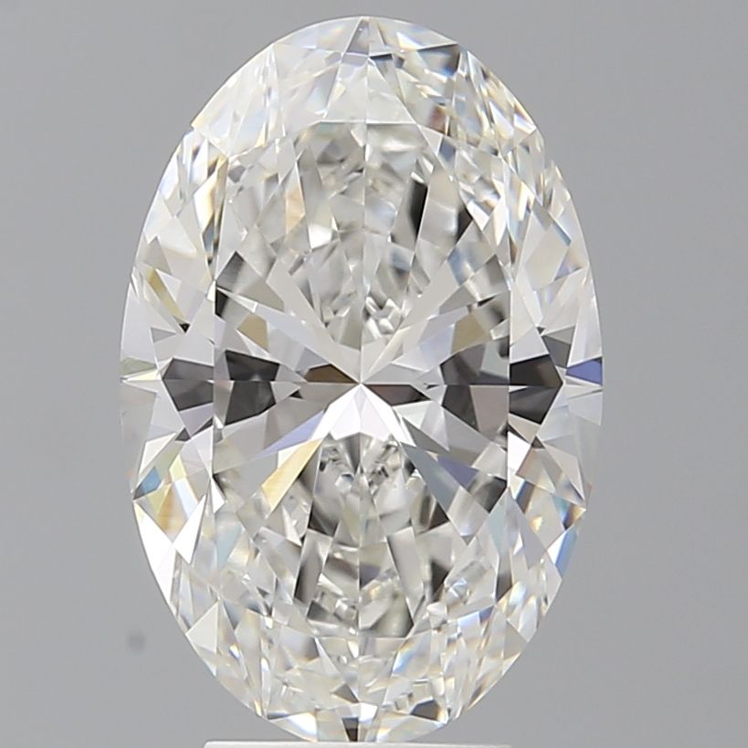 5.04 ct. oval Lab Grown Diamond front image