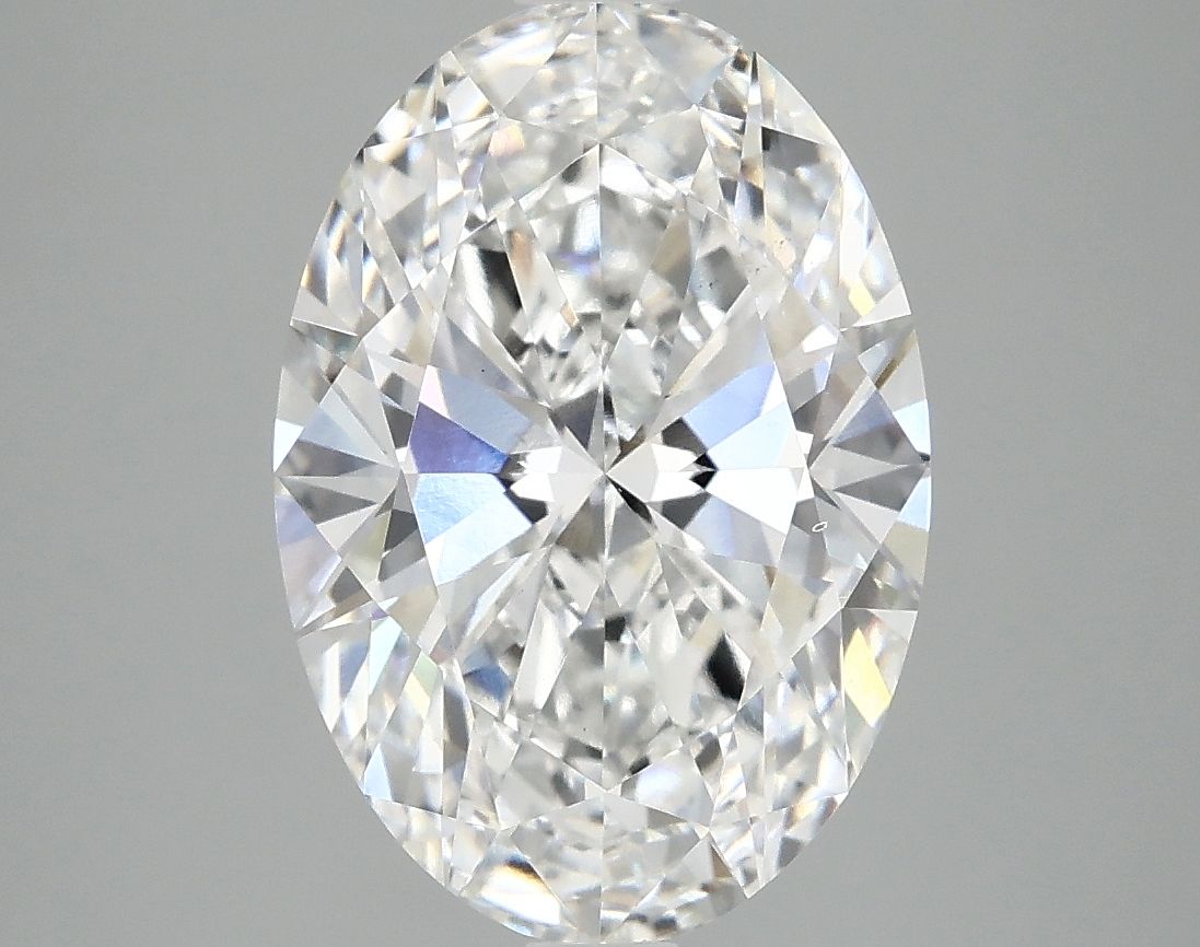 3.96 ct. oval Lab Grown Diamond front image