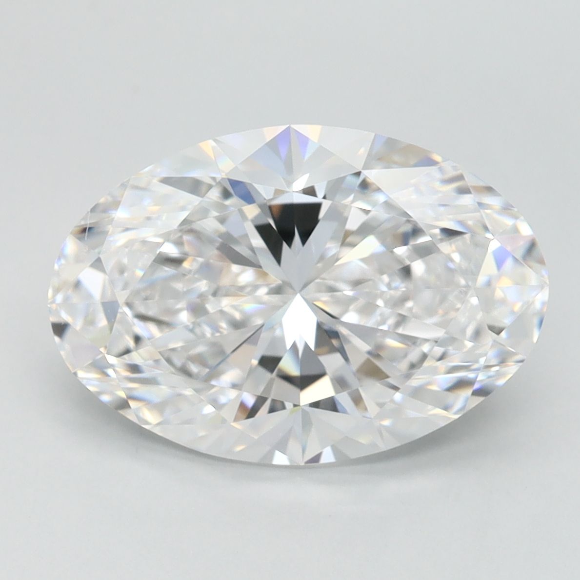 3.21 ct. oval Lab Grown Diamond front image