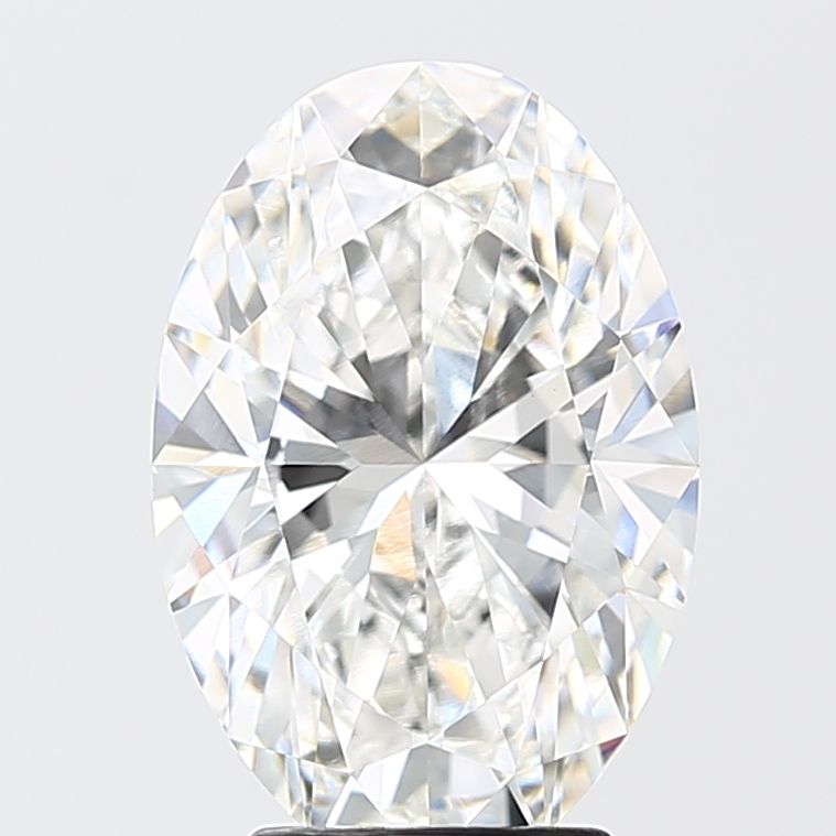 4.06 ct. oval Lab Grown Diamond front image