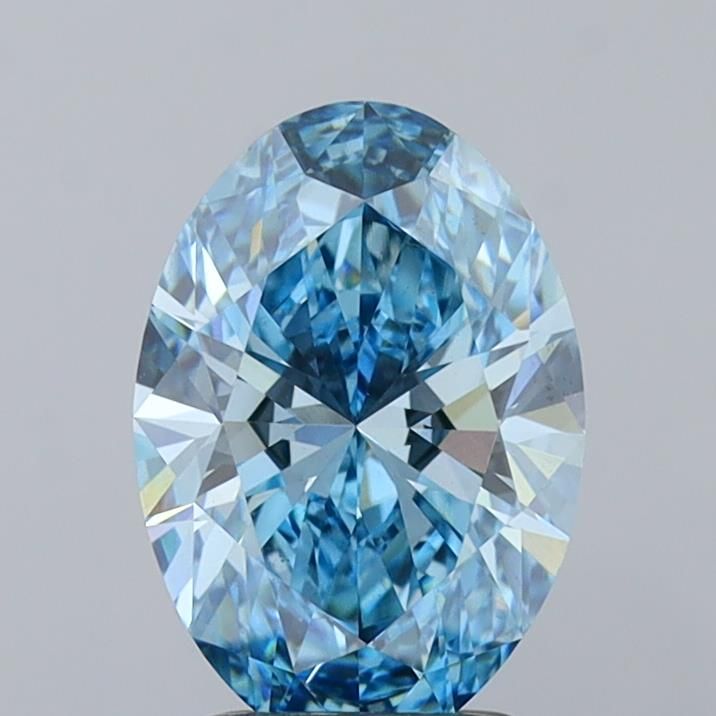 2.03 ct. oval Lab Grown Diamond front image