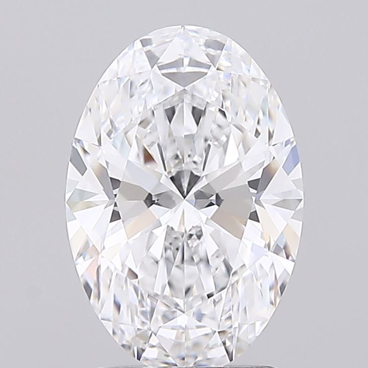 2.05 ct. oval Lab Grown Diamond front image