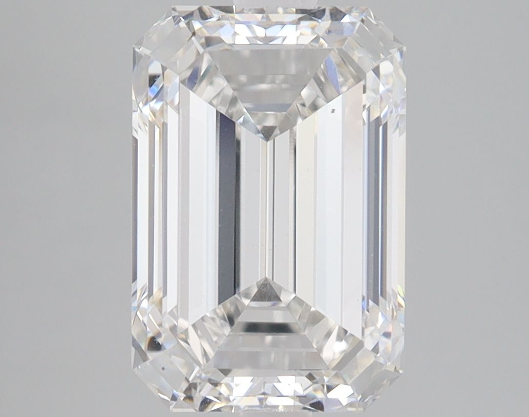 4.02 ct. emerald Lab Grown Diamond front image