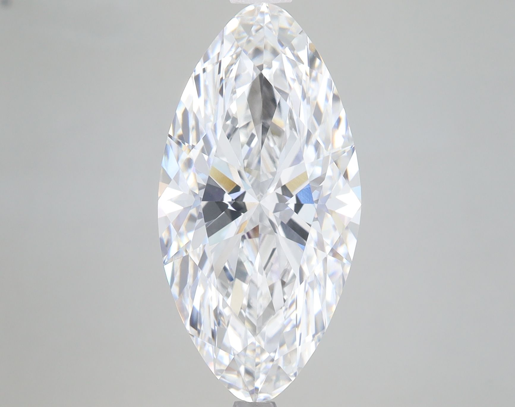 6.10 ct. oval Lab Grown Diamond front image