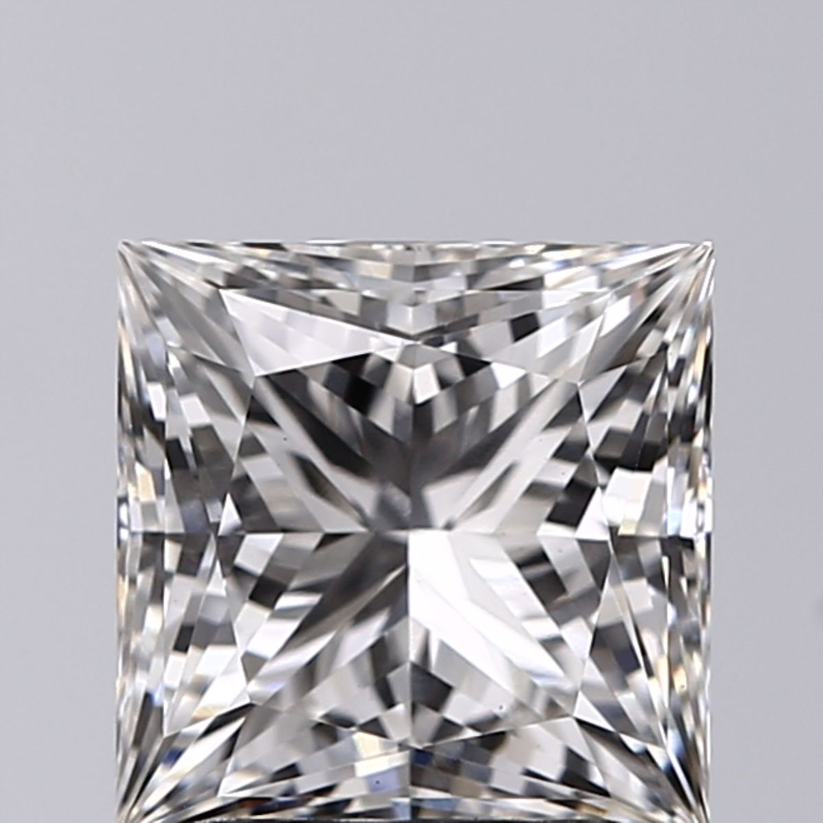 2.14 ct. princess Lab Grown Diamond front image