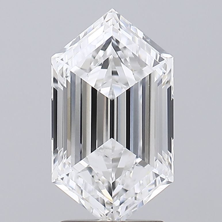 2.71 ct lab-grown Hexagonal Diamond