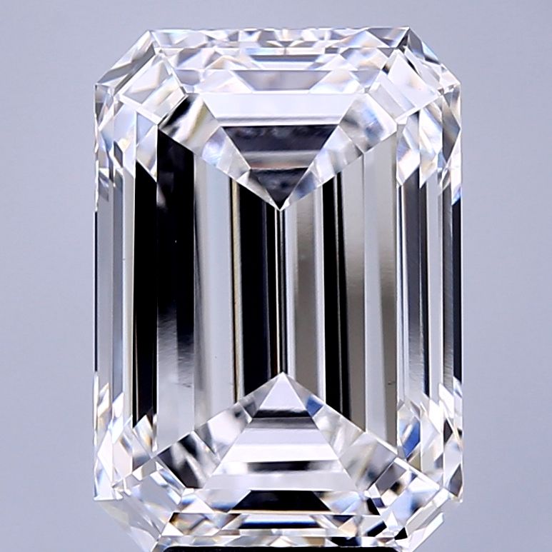 7.08 ct. emerald Lab Grown Diamond front image
