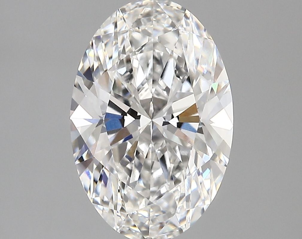 2.82 ct. oval Lab Grown Diamond front image
