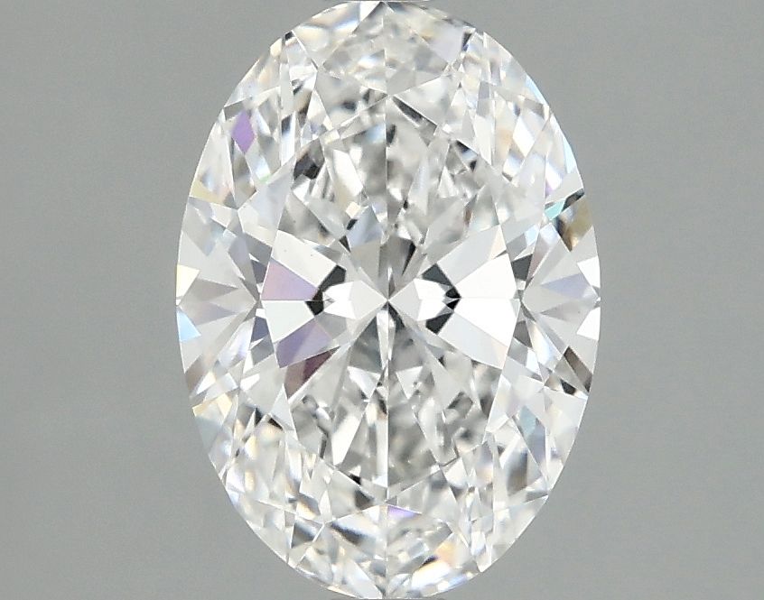 1.65 ct. oval Lab Grown Diamond front image