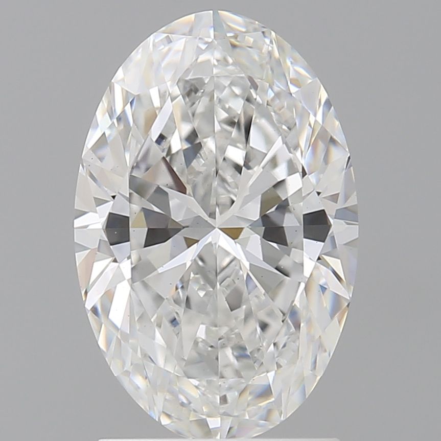 2.09 ct. oval Lab Grown Diamond front image